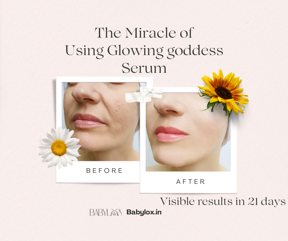 Babylox glowing goddess face serum