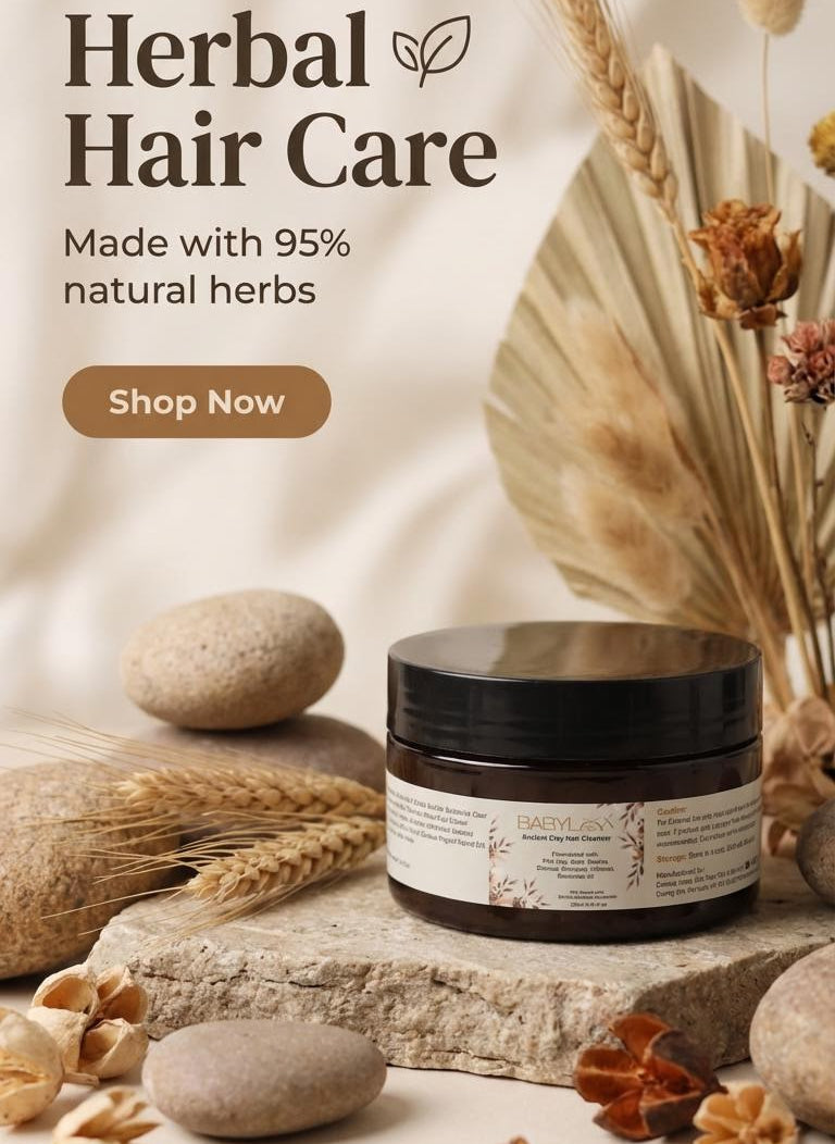 Babylox ancient clay hair cleasner