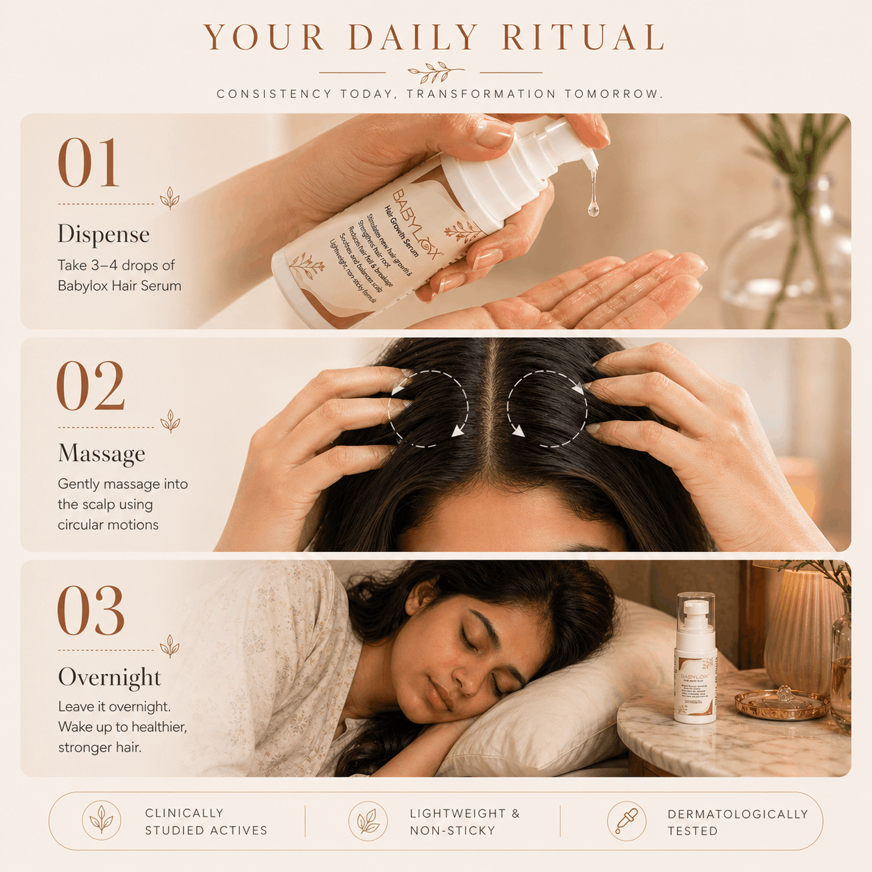 Babylox™ 3% Redensyl + 10 Herbs Hair Growth Serum