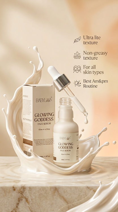 Babylox glowing goddess face serum