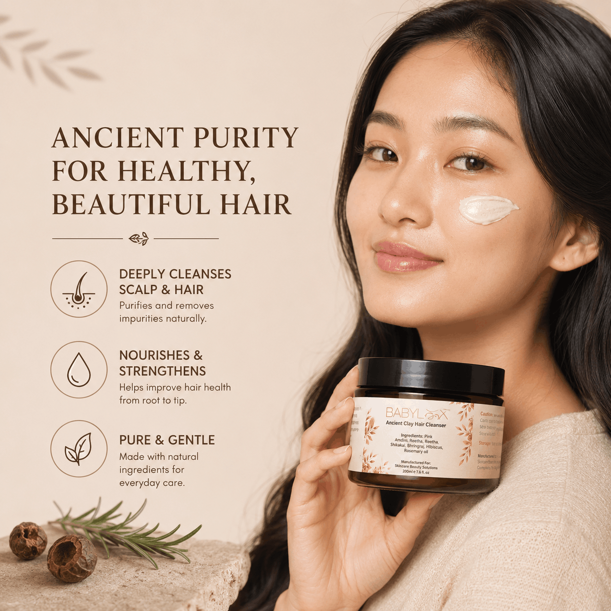 Babylox™ Ancient Clay Hair Cleanser