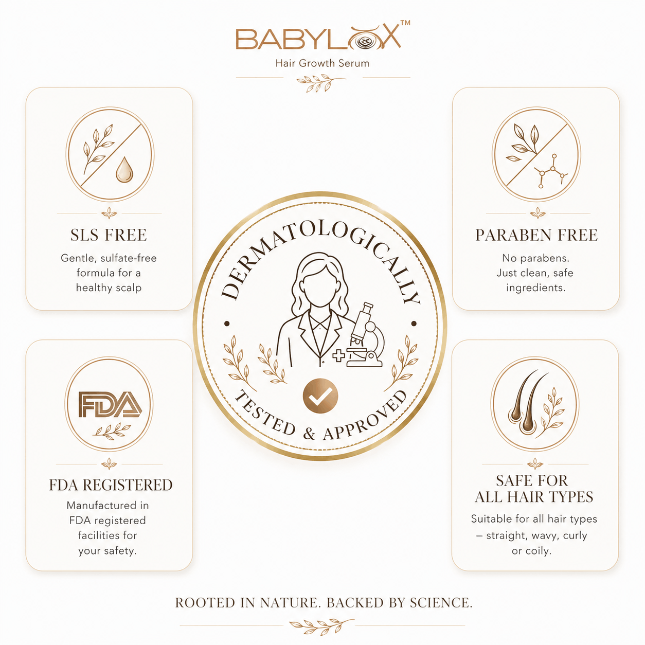 Babylox™ 3% Redensyl + 10 Herbs Hair Growth Serum