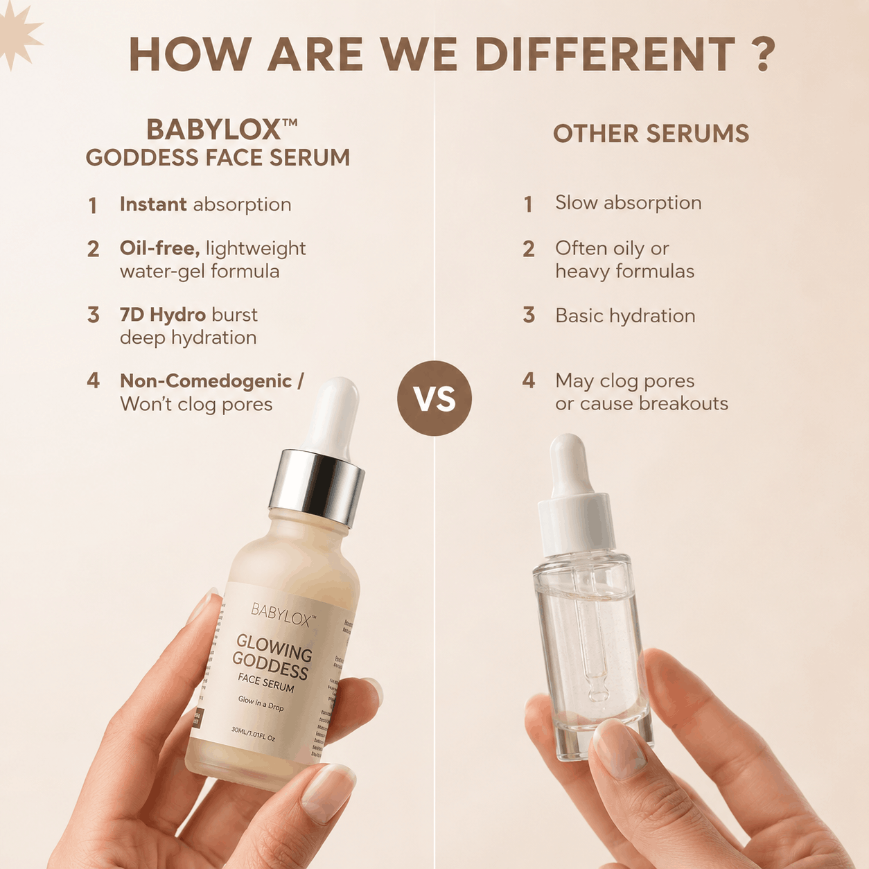 Glowing Goddess Serum | Niacinamide + Hyaluronic Acid